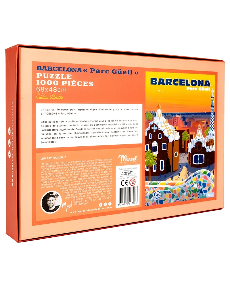Puzzle BARCELONE "Parc Güell"