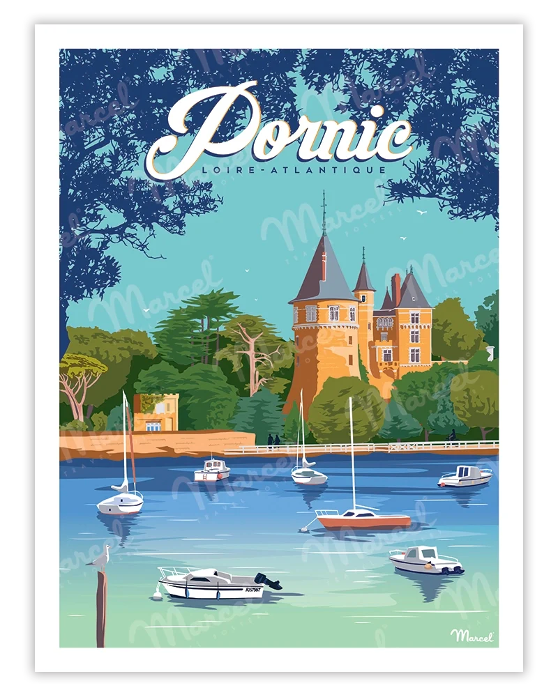 Affiche PORNIC