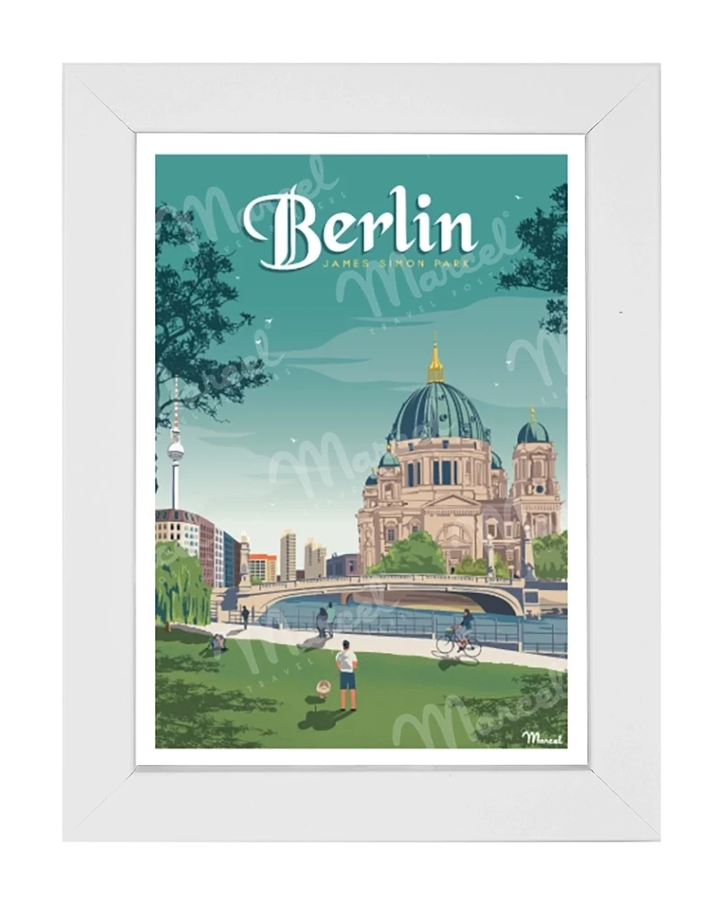 Carte Postale BERLIN "James Simon Park"