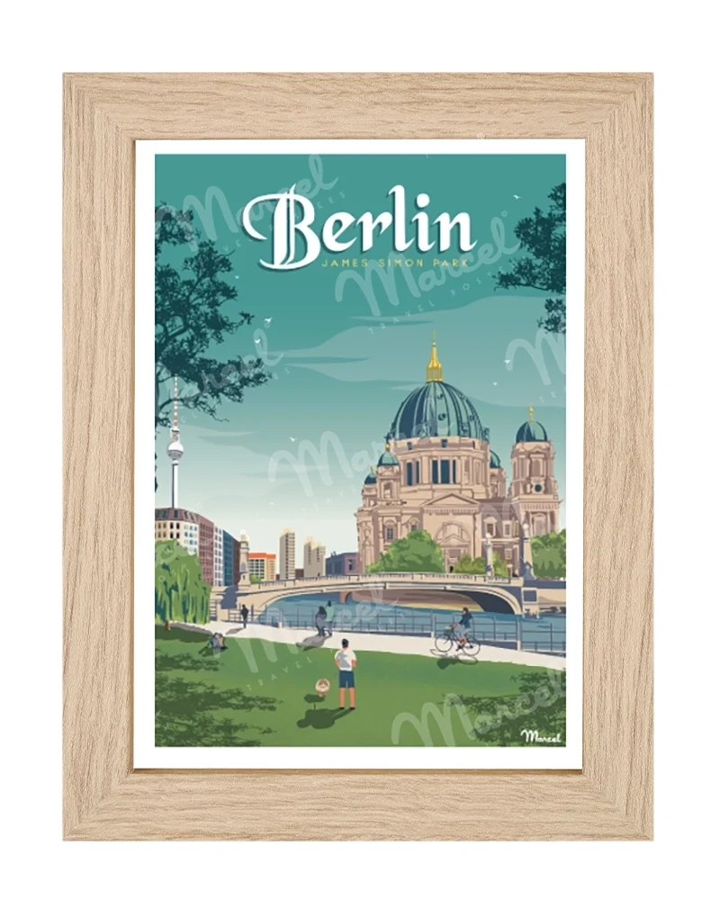 Carte Postale BERLIN "James Simon Park"