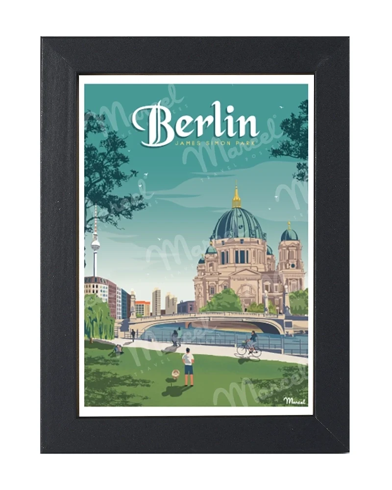 Carte Postale BERLIN "James Simon Park"