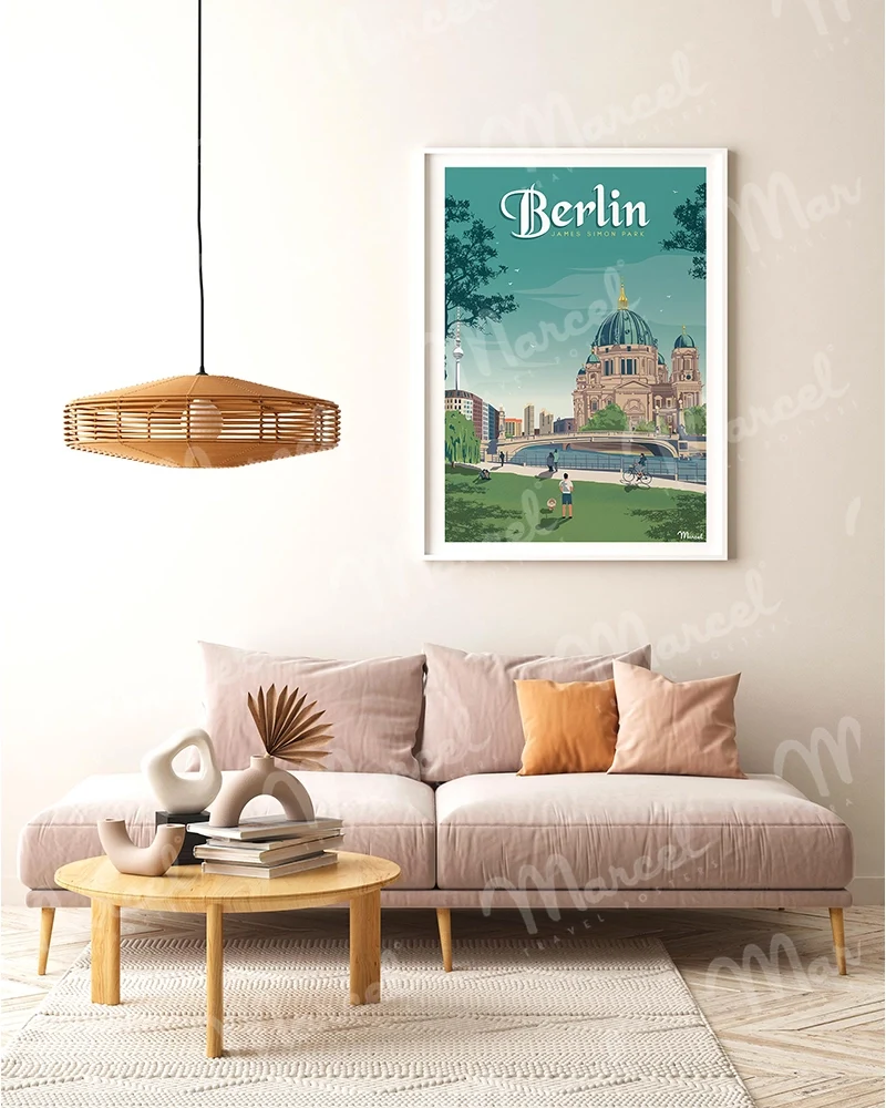 Affiche BERLIN "James Simon Park"