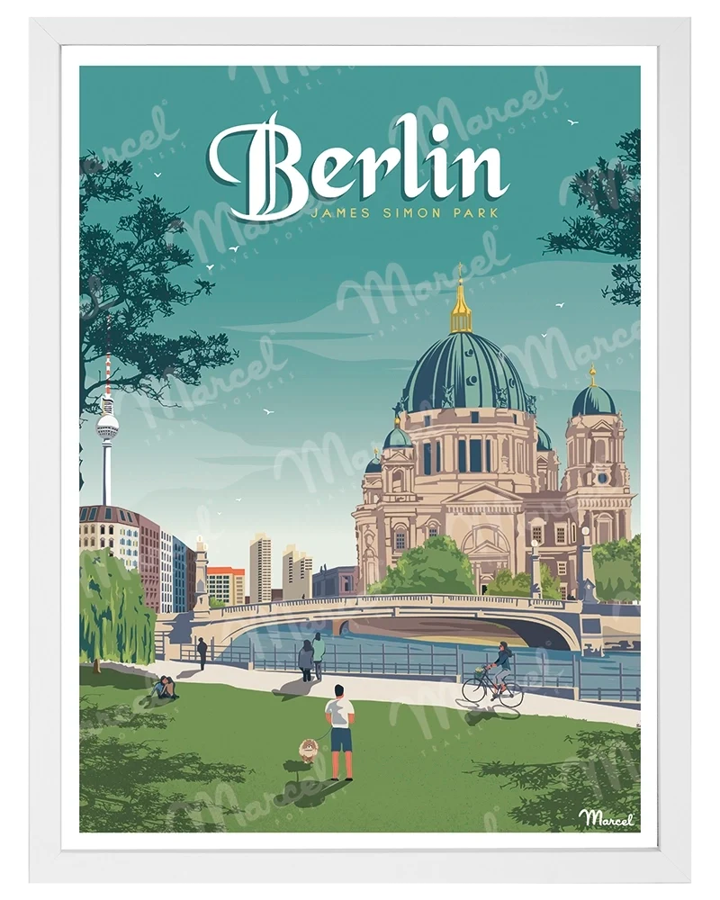 Affiche BERLIN "James Simon Park"