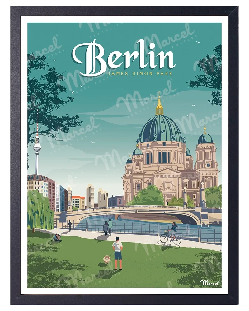 Affiche BERLIN "James Simon Park"