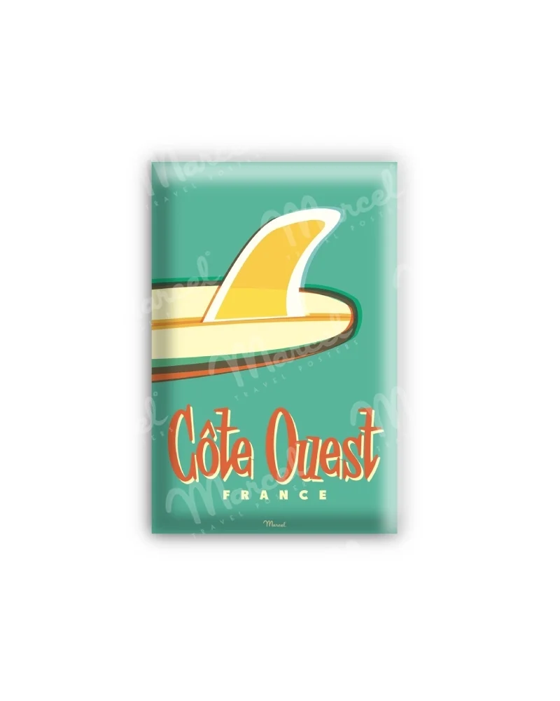 Magnet CÔTE OUEST "Surf"