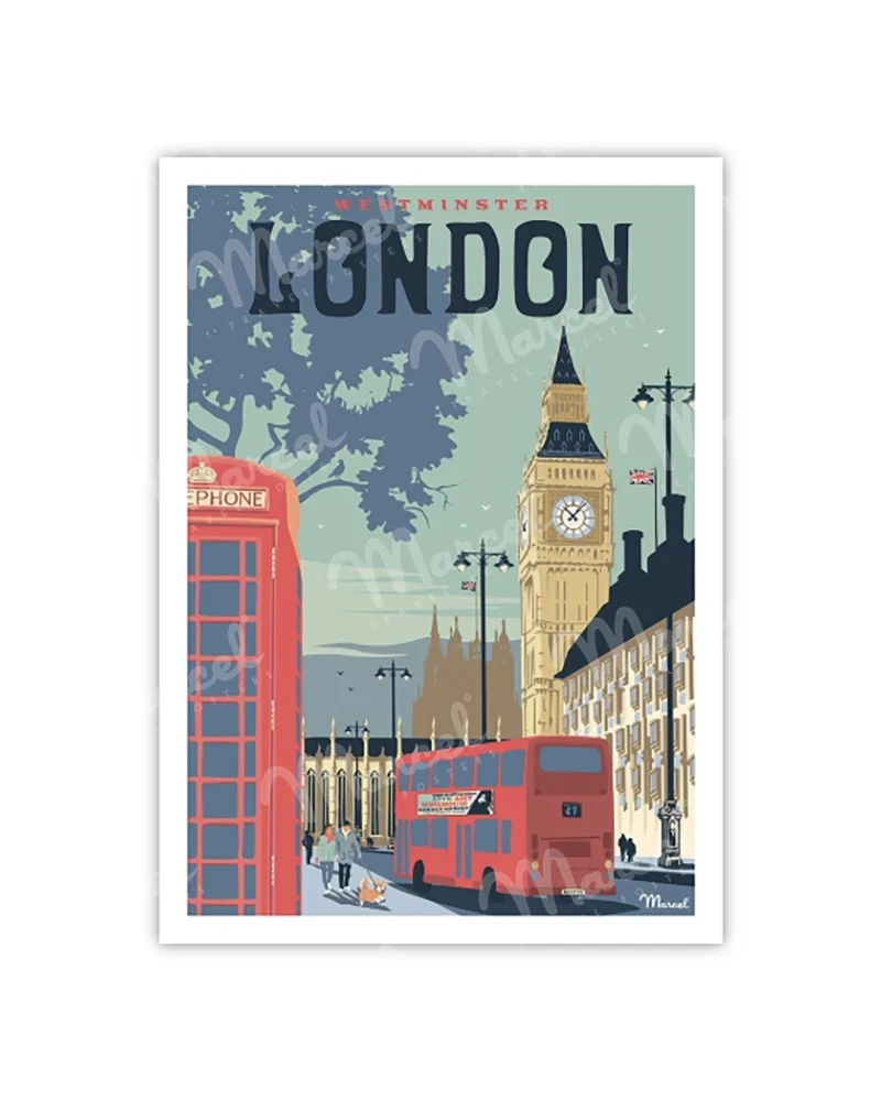 Carte Postale LONDRES "Westminster"