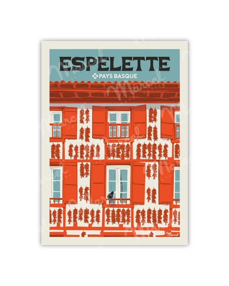 Carte Postale ESPELETTE