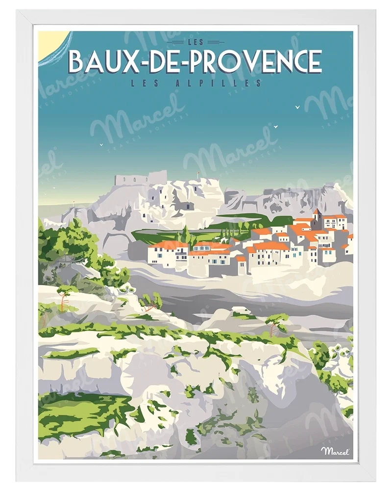 Affiche LES BAUX-DE-PROVENCE