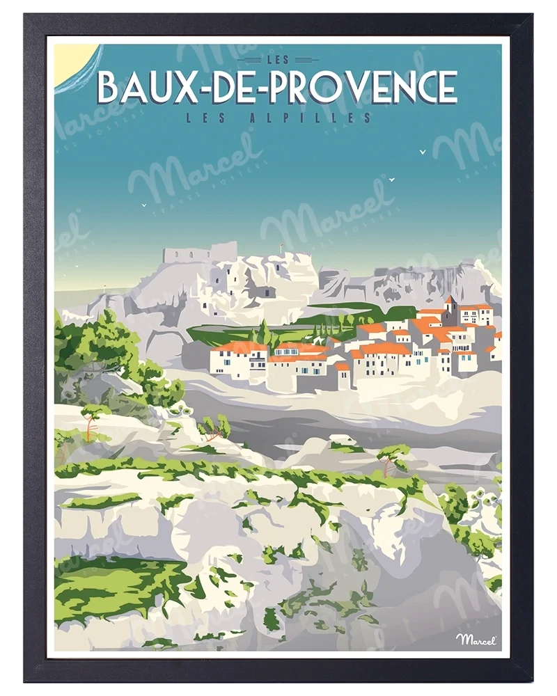 Affiche LES BAUX-DE-PROVENCE