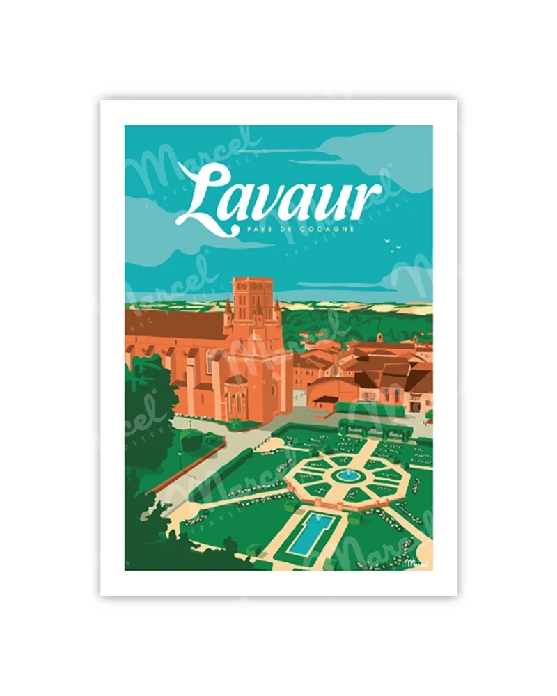 Carte Postale LAVAUR "Pays de Cocagne"