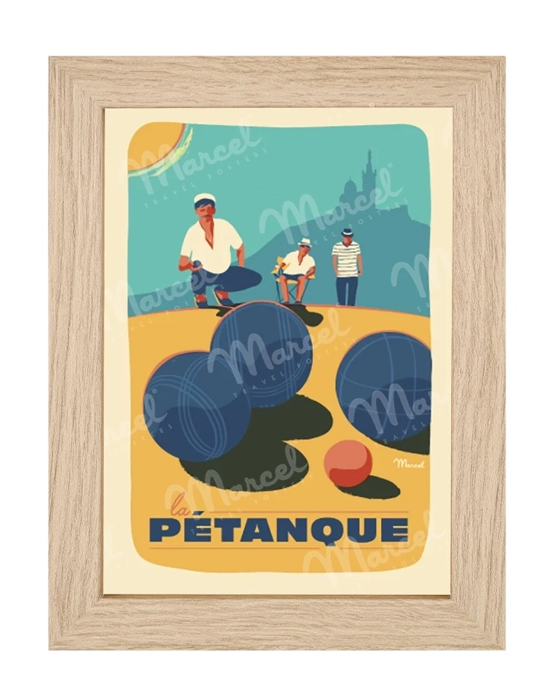 Carte Postale "La Pétanque"