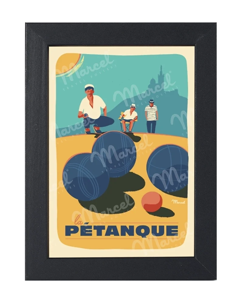 Carte Postale "La Pétanque"