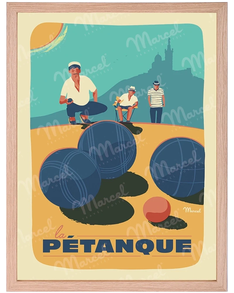 Affiche "La Pétanque"