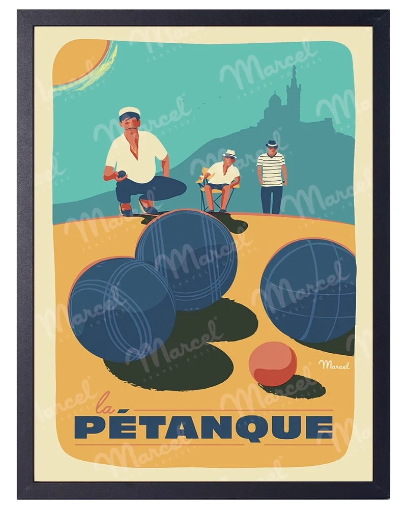 Affiche "La Pétanque"