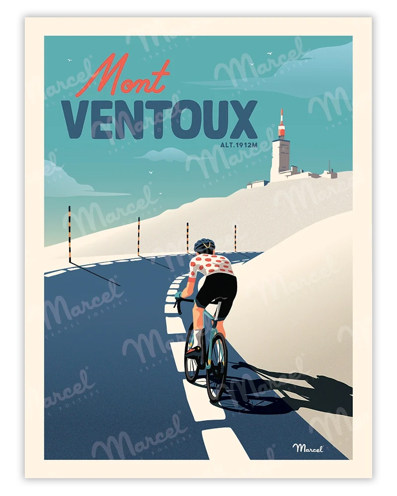 Affiche MONT VENTOUX