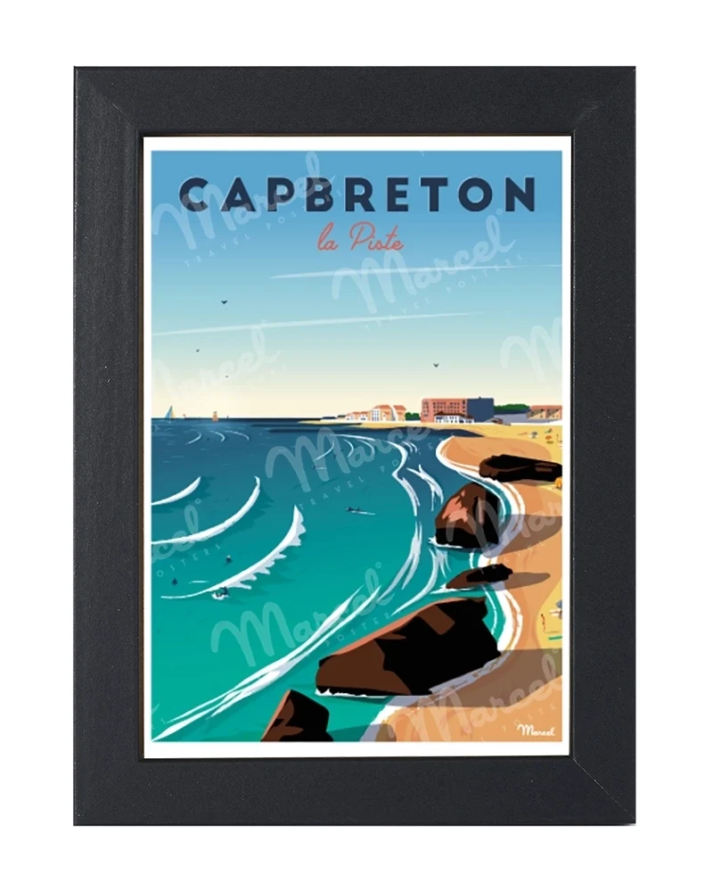 Carte Postale CAPBRETON "La Piste"