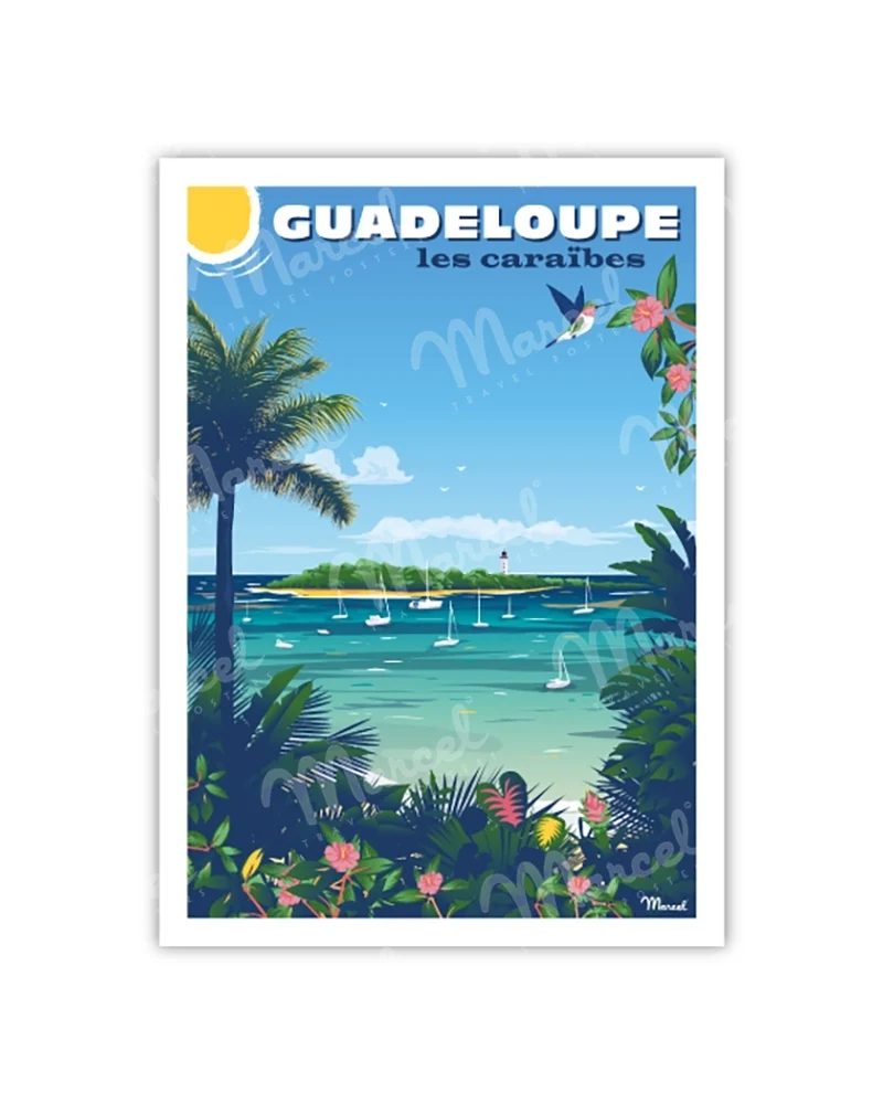 Carte Postale GUADELOUPE "Le Gosier"
