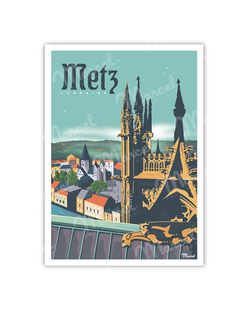 Carte Postale METZ
