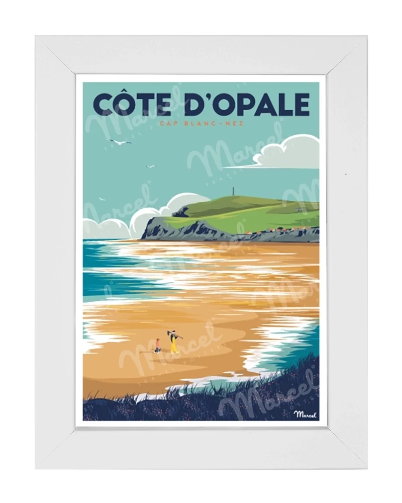 Carte Postale CÔTE D'OPALE "Cap Blanc-Nez"