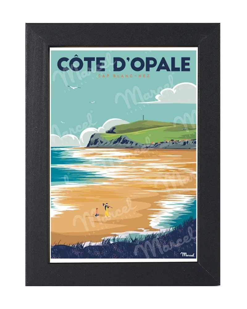 Carte Postale CÔTE D'OPALE "Cap Blanc-Nez"