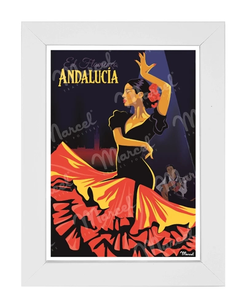 Carte Postale "Flamenco"