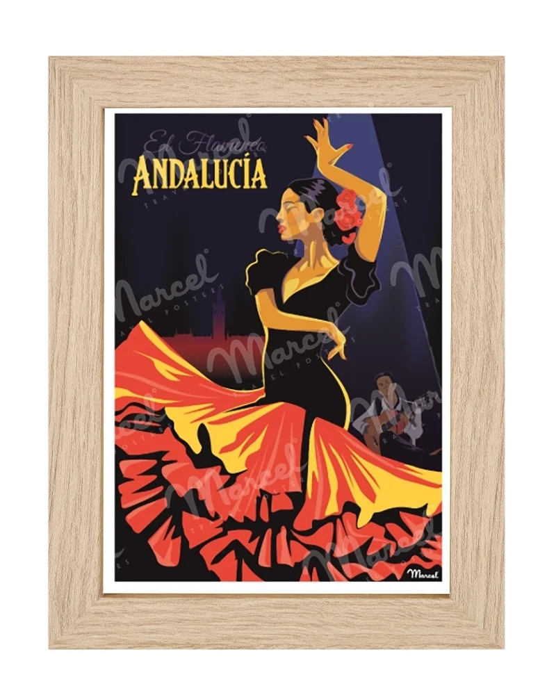Carte Postale "Flamenco"