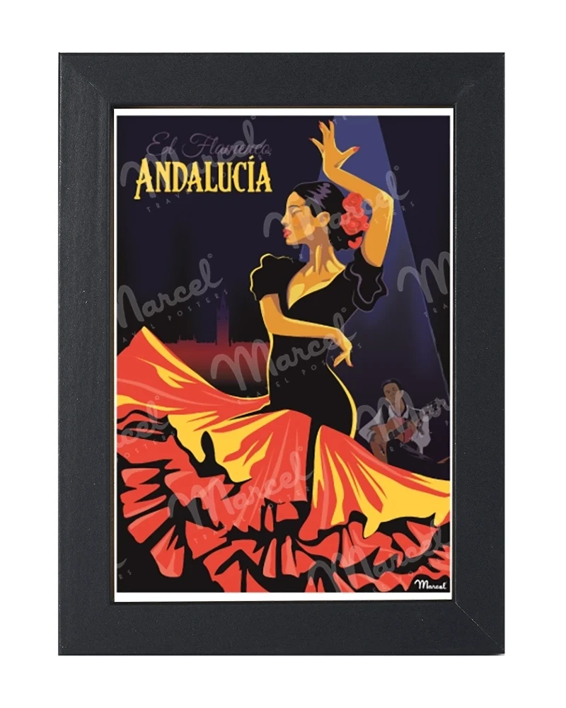 Carte Postale "Flamenco"