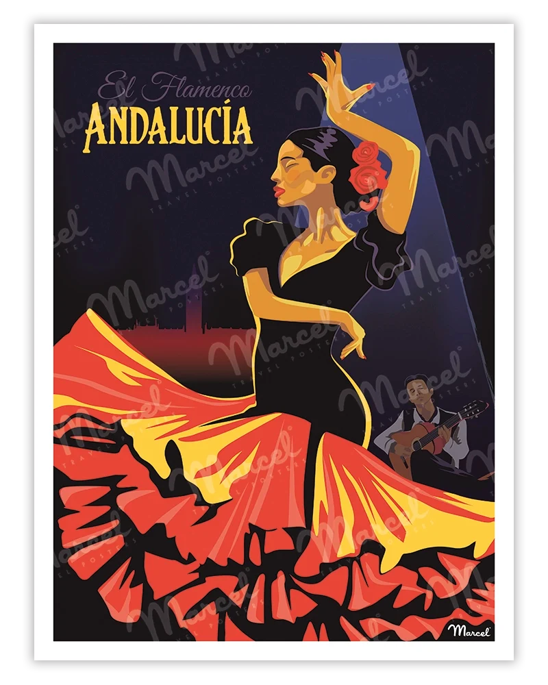Affiche "Flamenco"