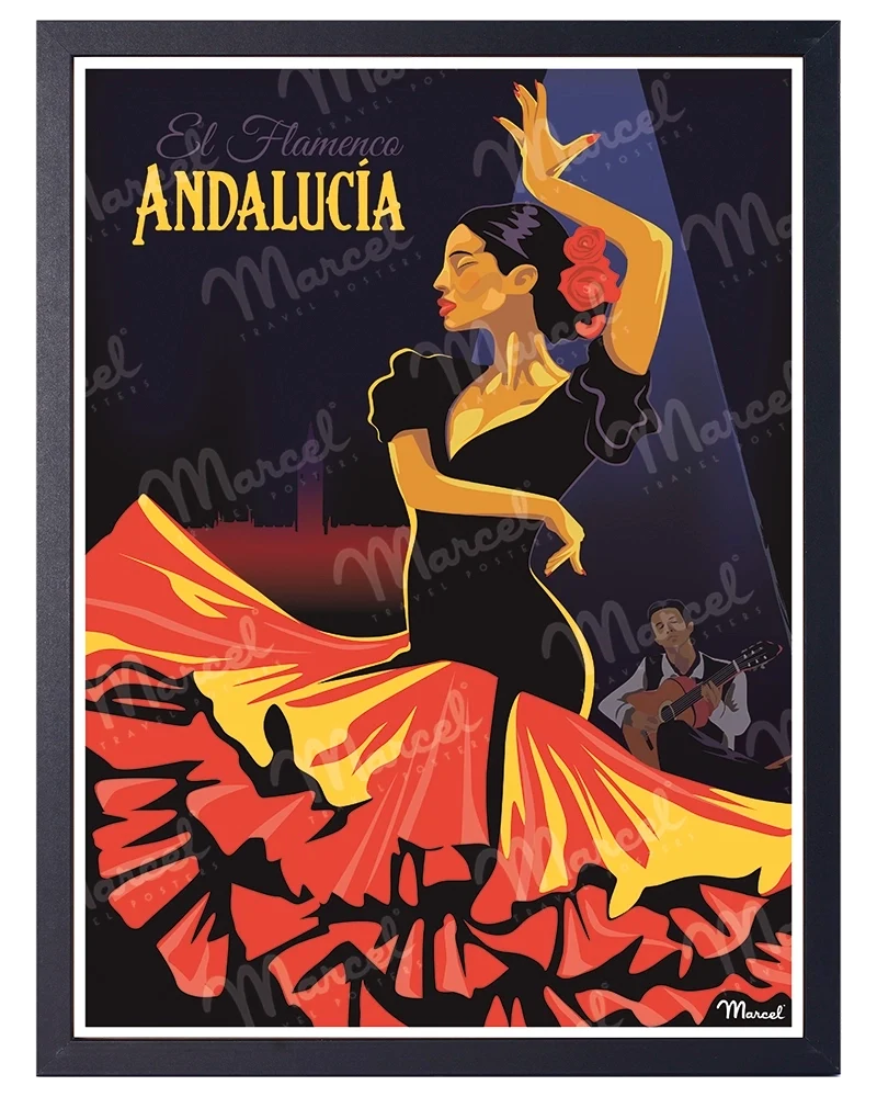 Affiche "Flamenco"