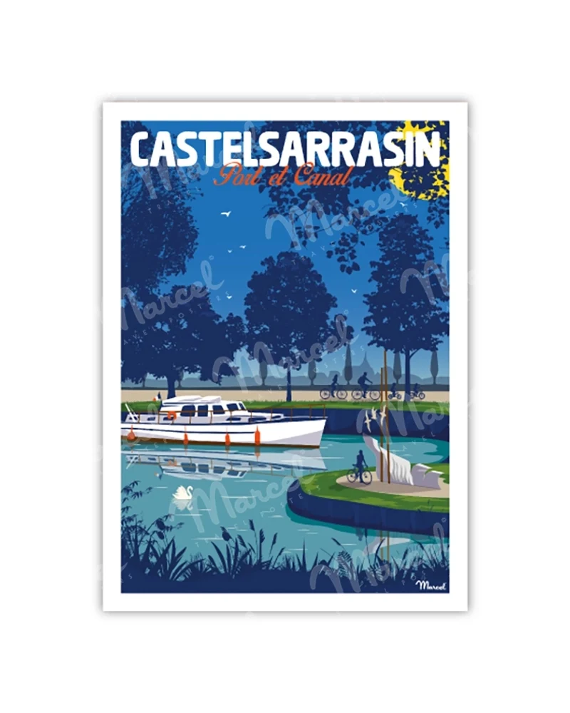 Carte Postale CASTELSARRASIN