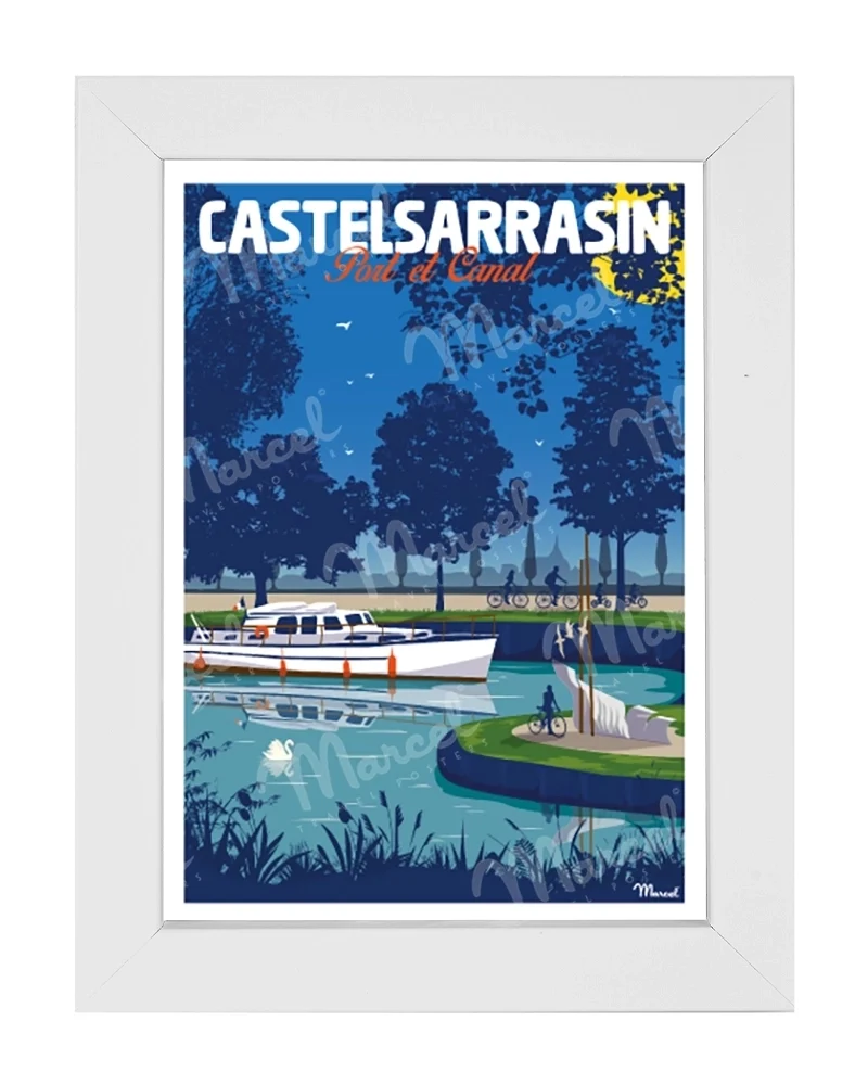 Carte Postale CASTELSARRASIN
