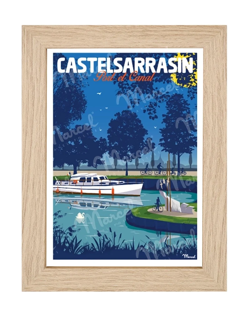 Carte Postale CASTELSARRASIN