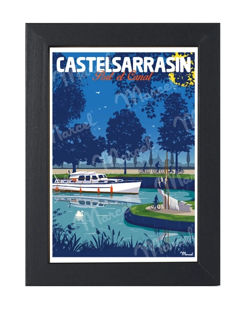 Carte Postale CASTELSARRASIN