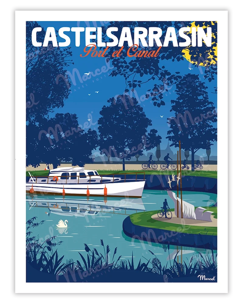 Affiche CASTELSARRASIN