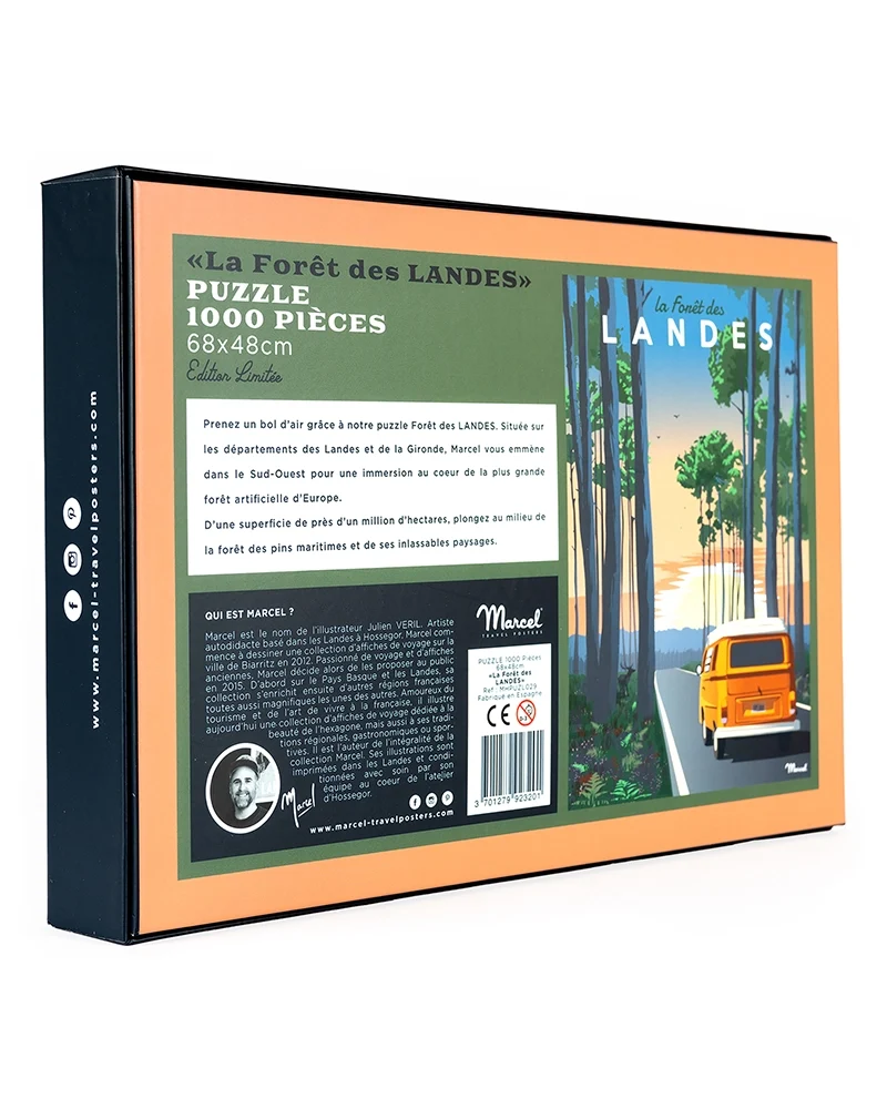 Puzzle "Forêt des LANDES"