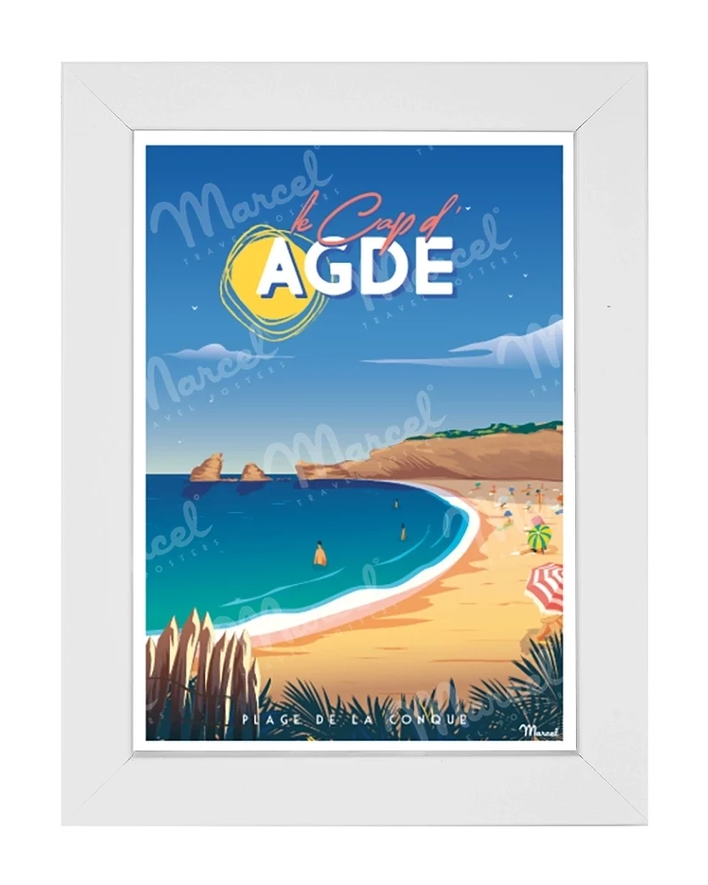 Carte Postale CAP D'AGDE