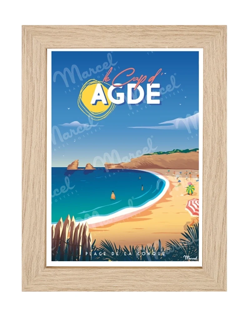 Carte Postale CAP D'AGDE