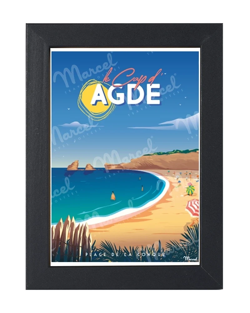 Carte Postale CAP D'AGDE