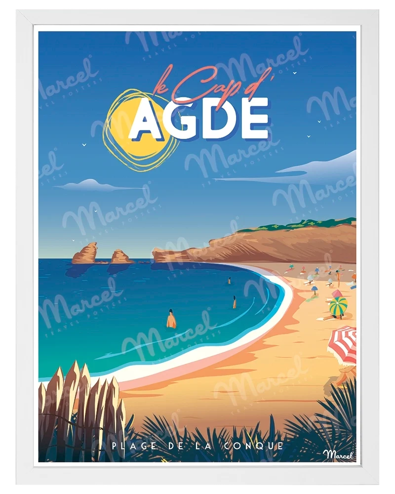 Affiche CAP D'AGDE