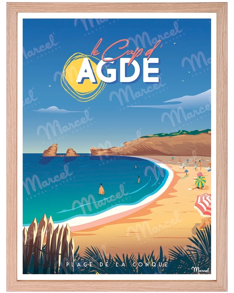 Affiche CAP D'AGDE