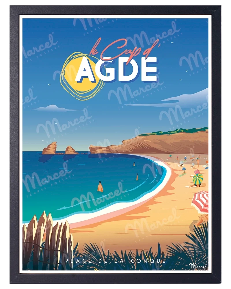 Affiche CAP D'AGDE