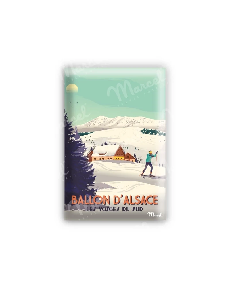 Magnet BALLON D'ALSACE "Les VOSGES du Sud"