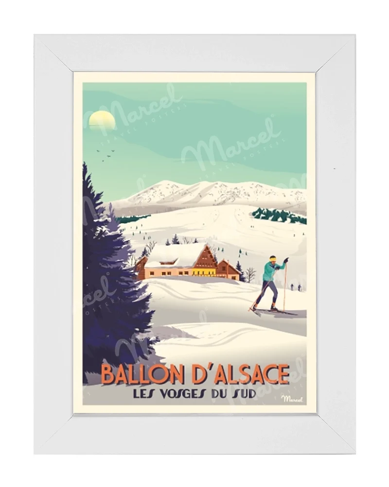 Carte Postale BALLON D'ALSACE "Les VOSGES du Sud"