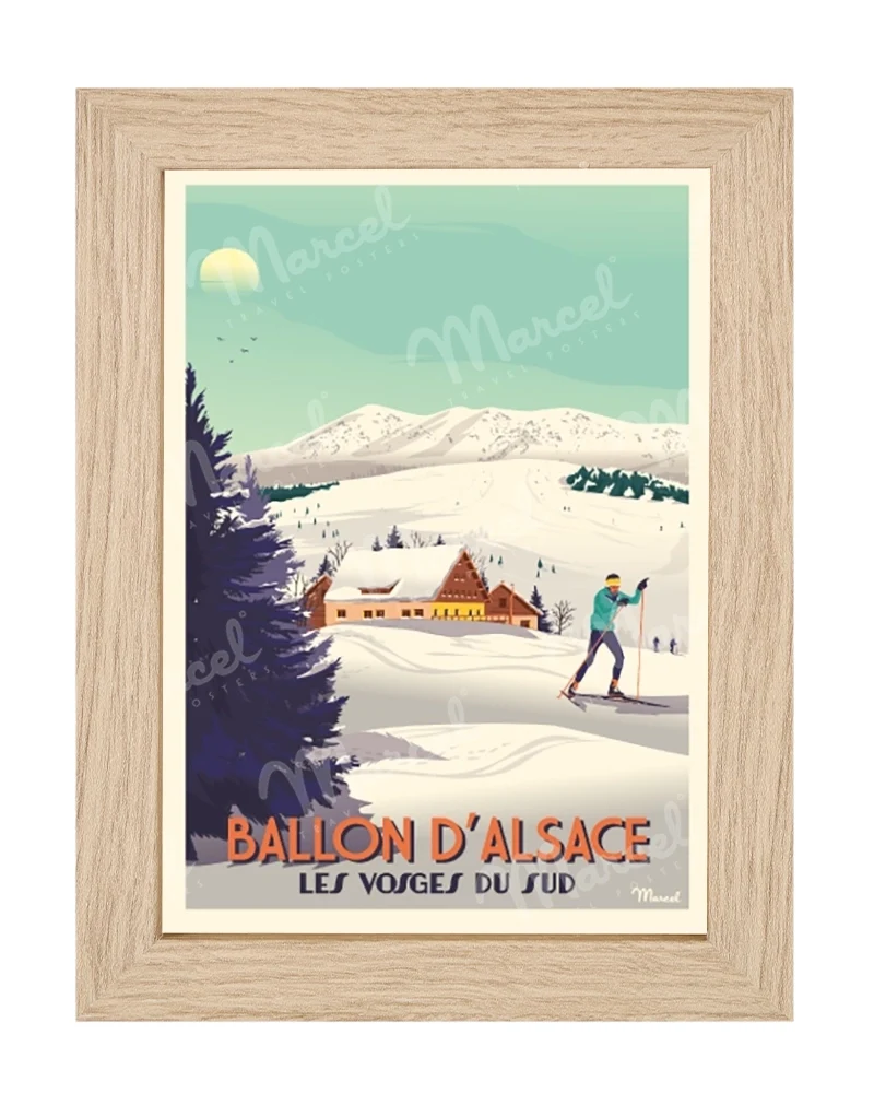 Carte Postale BALLON D'ALSACE "Les VOSGES du Sud"