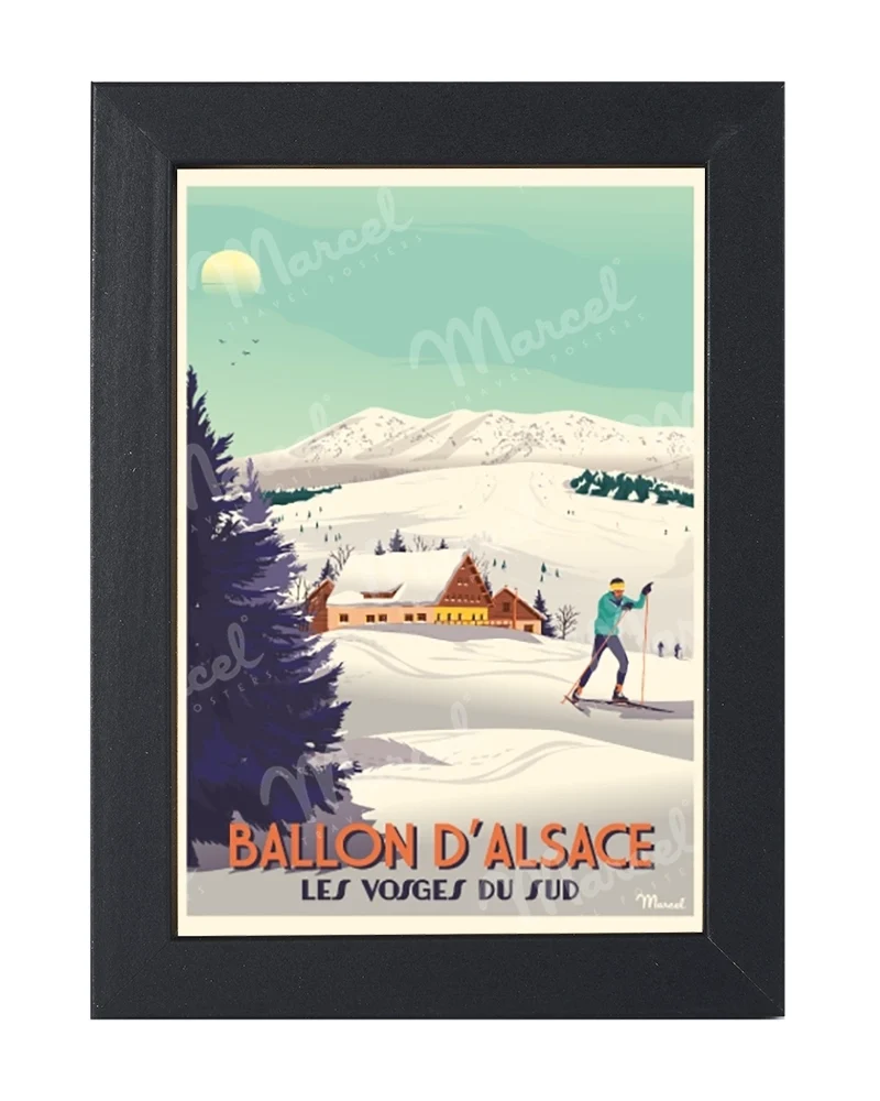 Carte Postale BALLON D'ALSACE "Les VOSGES du Sud"