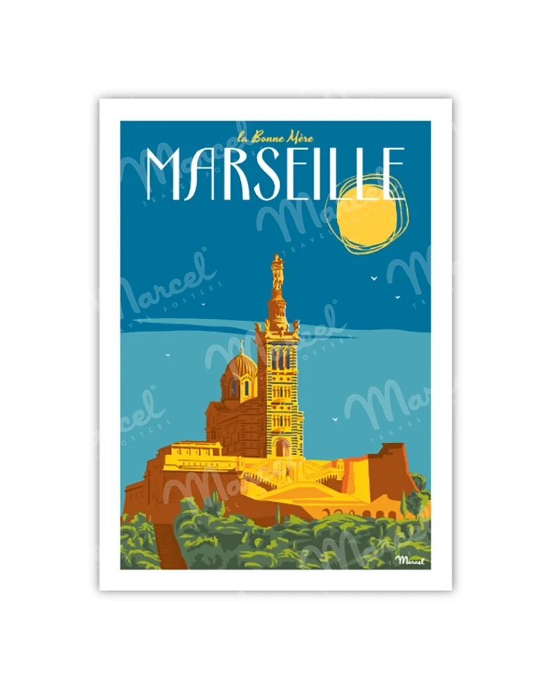 Carte Postale MARSEILLE "Bonne Mère"