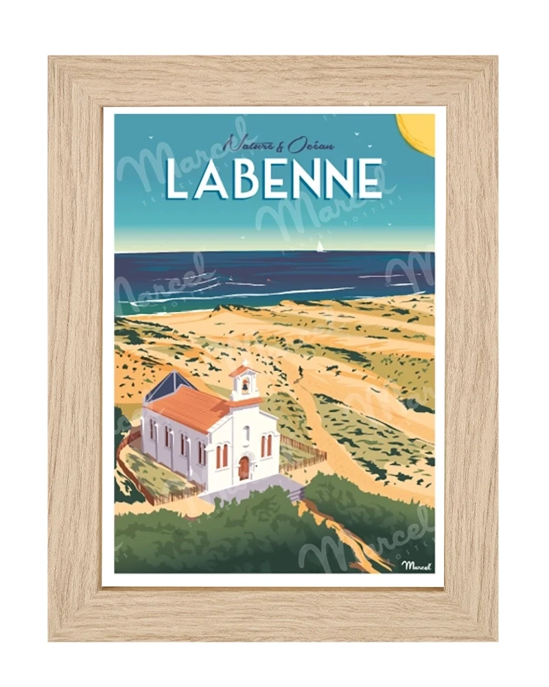 Carte Postale LABENNE "Nature et Océan"