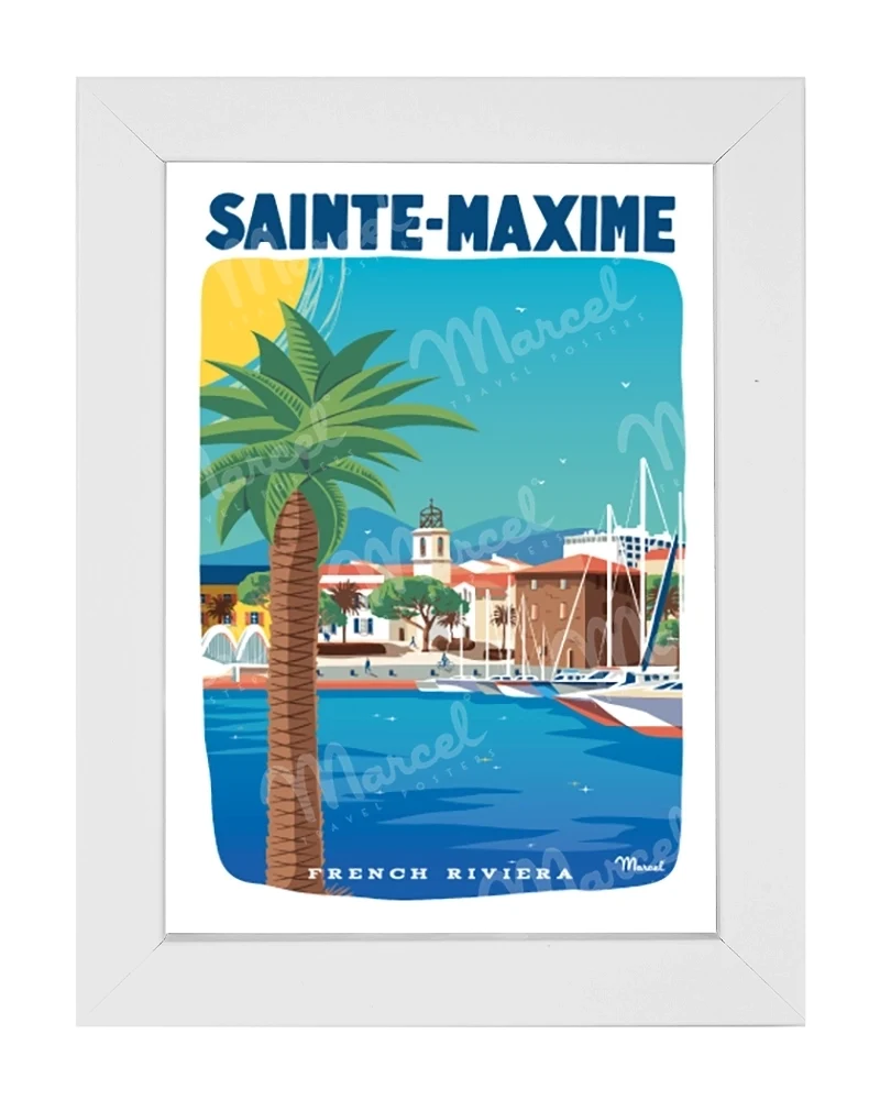 Carte Postale SAINTE-MAXIME "French Riviera"