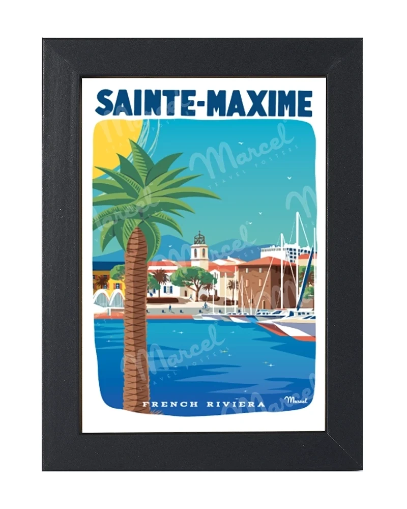 Carte Postale SAINTE-MAXIME "French Riviera"