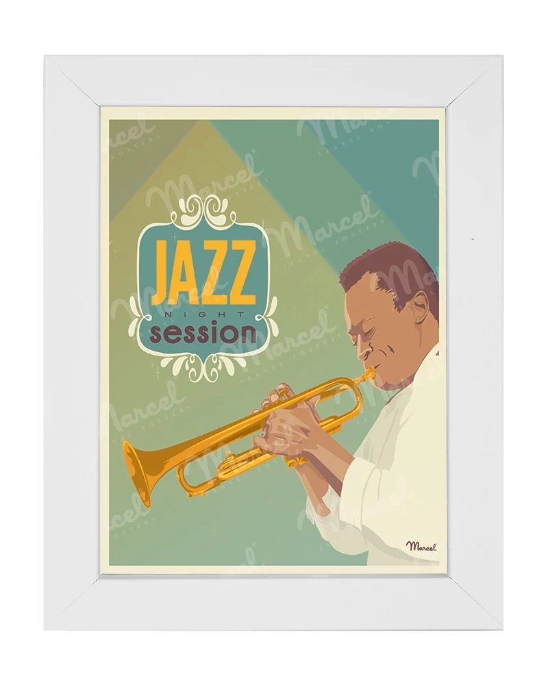 Carte Postale "Jazz Night Session"